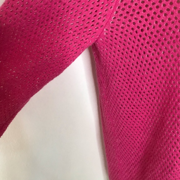 Christopher & Banks Open Knit Hoodie Sweatshirt L - Picture 5 of 9